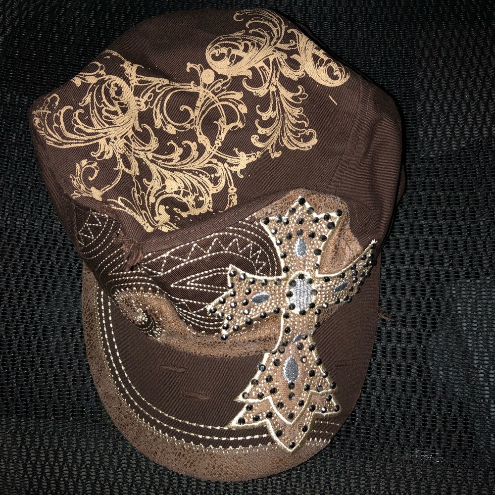 🌲Savana Embellished Spiritual Cap-  512 $20 or $15 w/offer